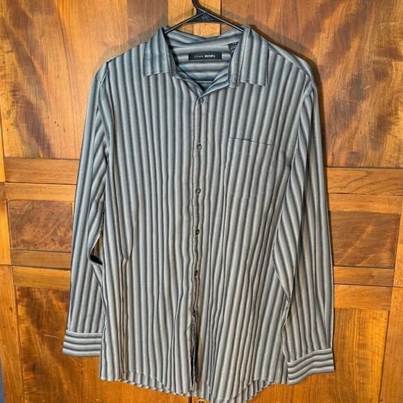 John Henry Button down long sleeve large - Picture 1 of 7